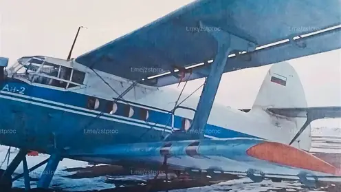 Ан-2 по технической причине совершил посадку в Кызыле