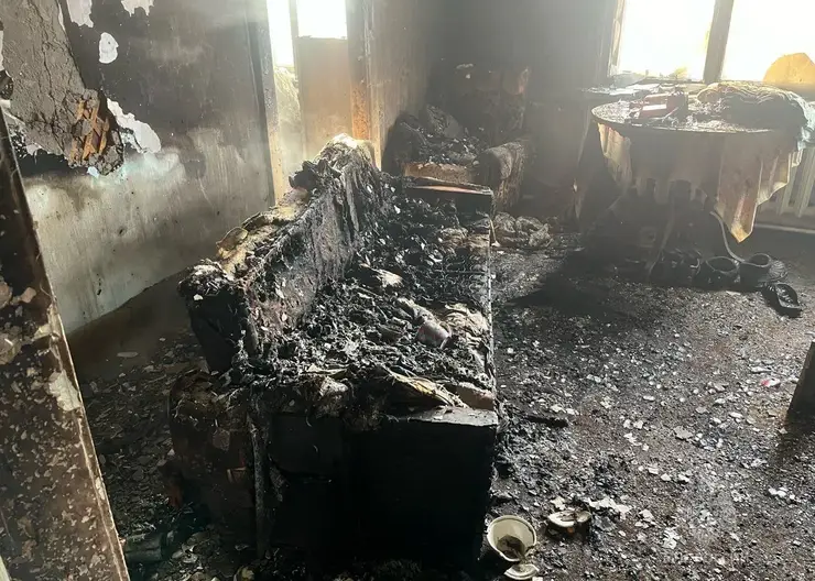 Мужчина погиб в пожаре в Шушенском Красноярского края
